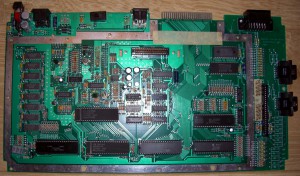 ATARI 800 XL-SECAM V1-Serial 84ATS24588 S454-FRONT 800XL SECAM ROSE CA024969-001 REV--BACK GX-211 VO 4284-C024968 001 REV R3 800XL SECAM -Build 8 84-(freddie CITEL)-FRONT