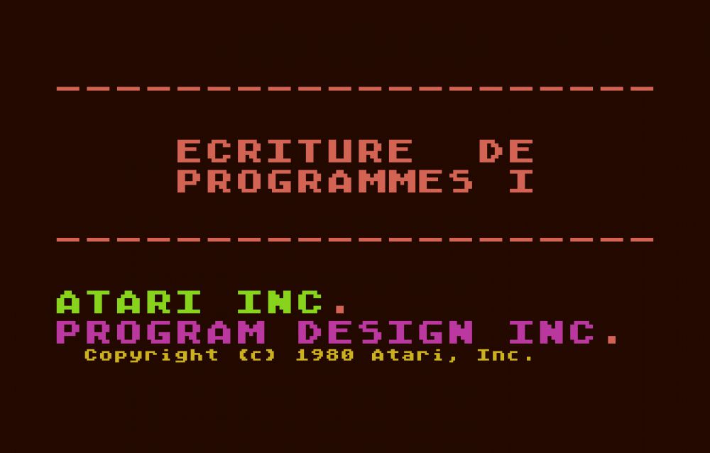 For trade - Initiation à la programmation en BASIC (cours n°2) - Atarinside
