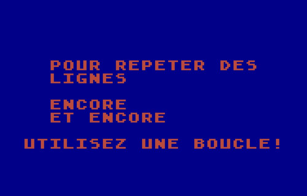 Initiation à la programmation en BASIC (cours n°2) - Atarinside