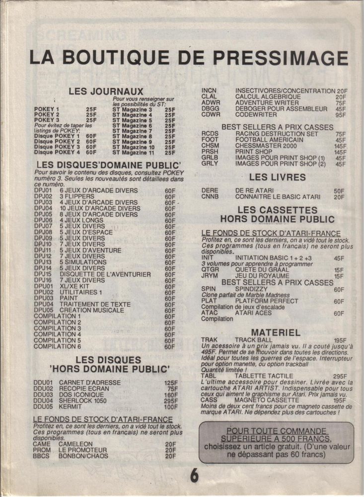 Initiation à la programmation en BASIC (cours n°1) - Atarinside